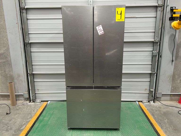 (NUEVO) Refrigerador Marca SAMSUNG, Modelo RF22A4010S9, Serie 01423X, Color GRIS