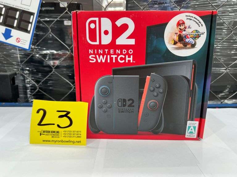 (NUEVO) Consola de videojuegos Marca NINTENDO, Modelo NINTENDO SWITCH 2, Serie 996288, Color NEGRO (