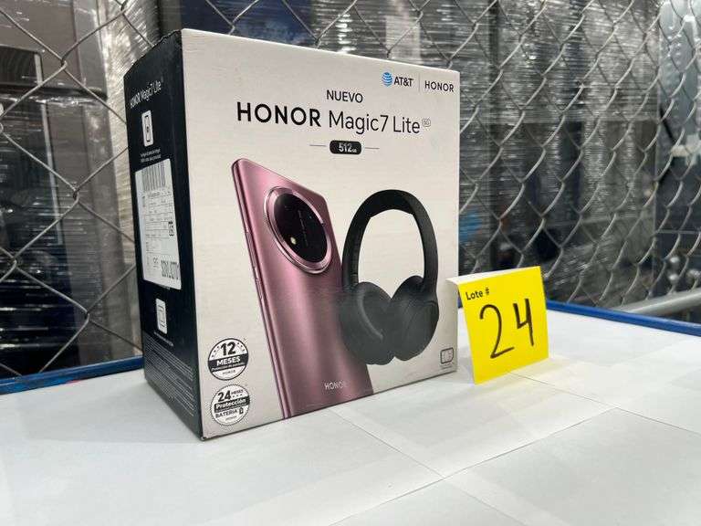 (NUEVO) Celular Marca HONOR, Modelo HONOR MAGIC 7 LITE, 8GB RAM Y 512GB ROM, Serie 002309, Color MOR