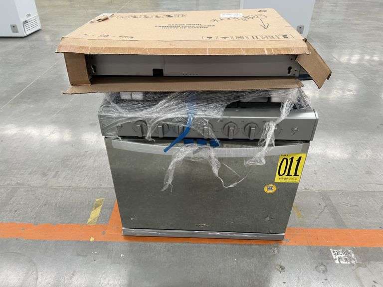 (NUEVO) Estufa para empotrar de 6 quemadores Marca WHIRLPOOL, Modelo WER3000D00, Serie 699328, Color