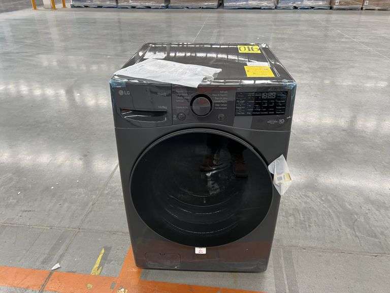 (NUEVO) Lavasecadora frontal de 16/8KG Marca LG, Modelo WD16MG2S6P, Serie SFA907, Color GRIS