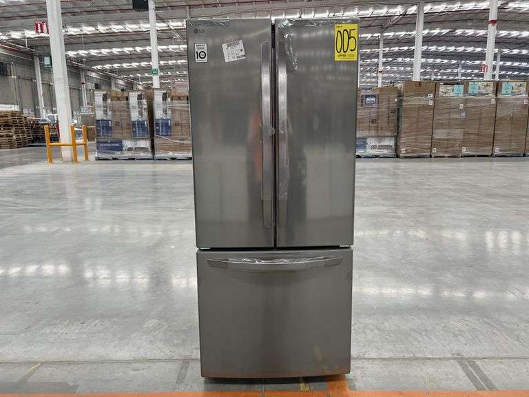 (NUEVO) Refrigerador Marca LG, Modelo GM22BIP, Serie L3H957, Color GRIS