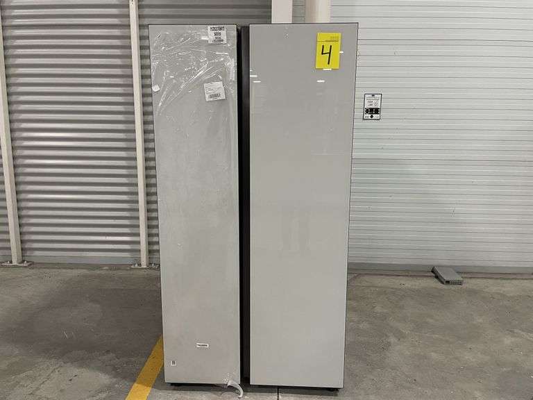 Refrigerador Marca SAMSUNG Modelo RF28CB70NA12, Serie Y600163P, 127V, 60HZ, 3.5 AMPS Color Blanco (E