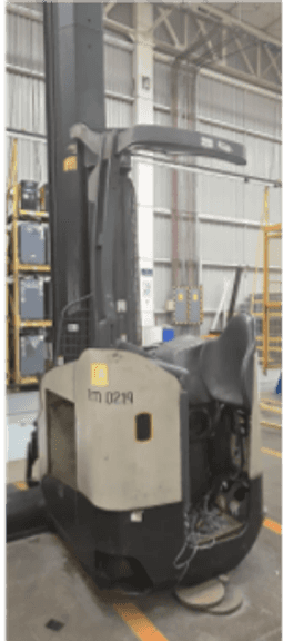 (Remoción antes del 15 de enero) 1 MONTACARGAS HOMBRE PARADO  02 marca: CROWN, no. de serie: 1A39341