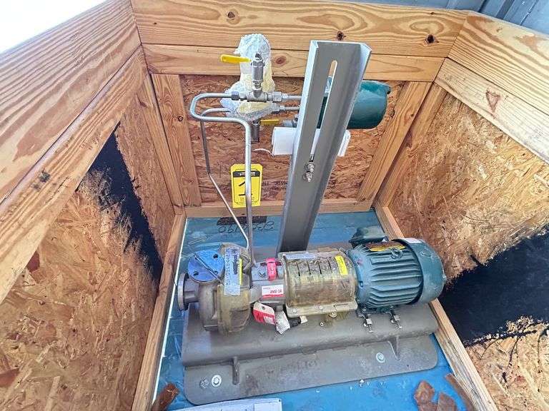 (NEW) Stainless steel centrifugal pump Brand Flowserve, Model MK3STD, Series 12099420HP037A, Year 2