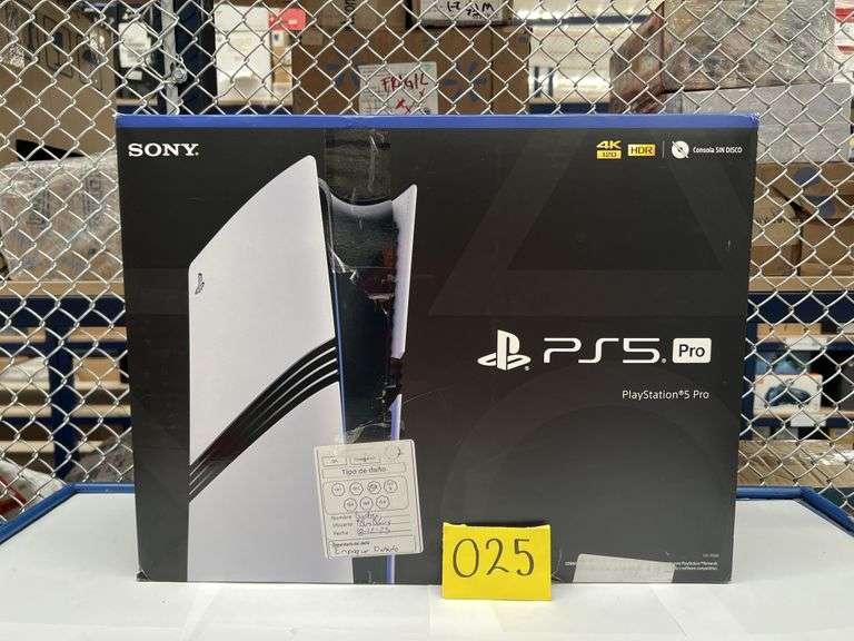 (NUEVO) Consola de videojuegos Marca SONY, Modelo PLAY STATION 5 PRO, Serie 282674, Color BLANCO