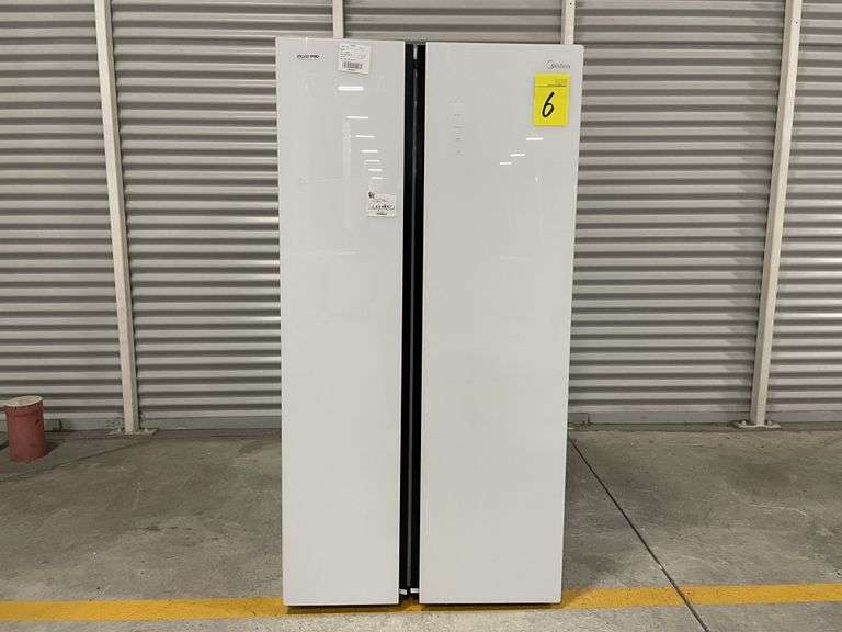 Refrigerador Marca MIDEA, Modelo MDRS710FGM21, Sin Serie, 115V, 60HZ, 2.3 AMPS  Color Blanco (Equipo