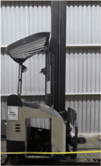 (Remoción antes del 15 de enero) 1 MONTACARGAS HOMBRE PARADO  05 marca: CROWN, no. de serie: 1A49582