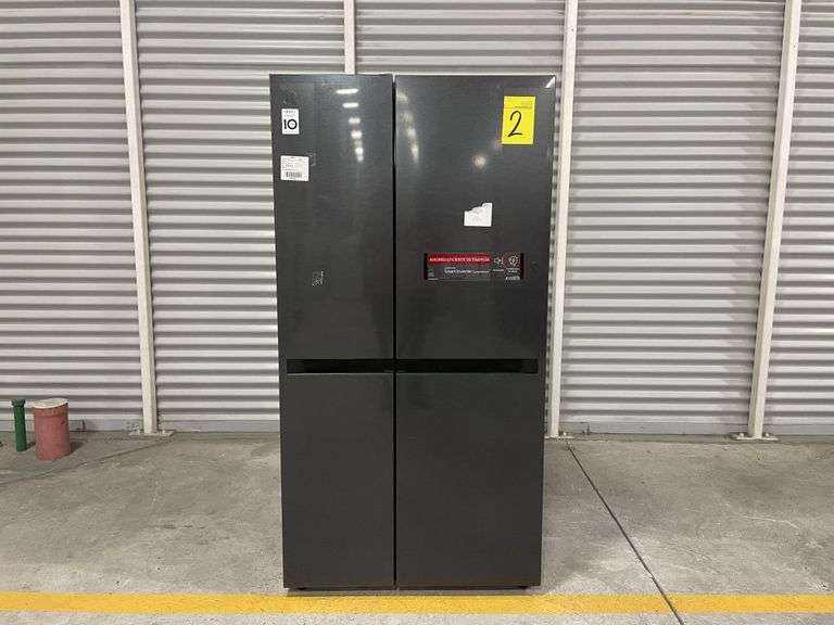 Refrigerador Marca LG Modelo VS23BEP,Serie J62426, 127V, 60HZ, 3.2AMPS Color Negro (Equipo de Devolu