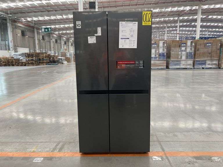 (NUEVO) Refrigerador Marca LG, Modelo VS23BEP, Serie AFT753, Color GRAFITO