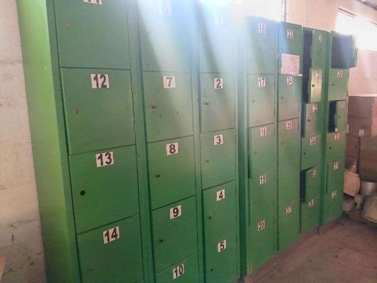 (PAGO Y REMOCIÓN URGENTE) (PRECIO SUJETO A CONFIRMACION) 6 Locker Separador (Incompleto/Dañado), 6 C