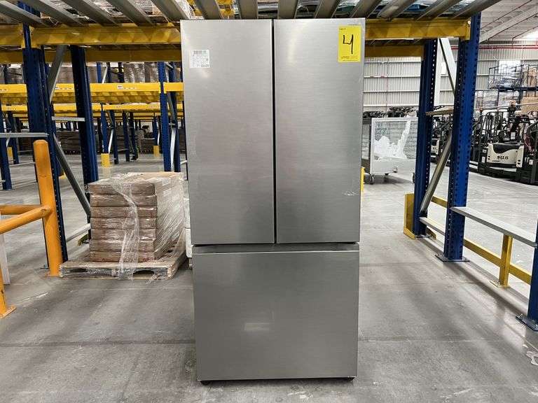 (NUEVO) Refrigerador Marca SAMSUNG, Modelo RF25C5151S9, Serie 00830F, Color GRIS