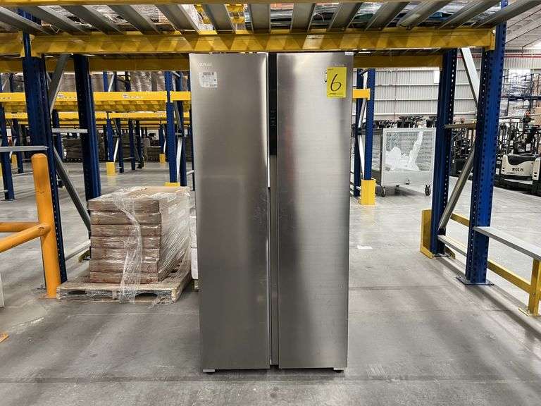 (NUEVO) Refrigerador Marca MIDEA, Modelo MDRS619FGM46, Serie 270207, Color GRIS
