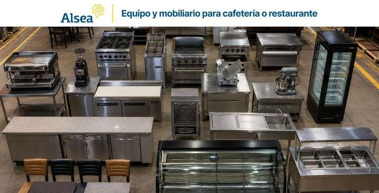 SUBASTA EN LINEA DE EQUIPO NO NECESARIO PARA CONTINUAR OPERACIONES DE EMPRESA LIDER EN CAFETERÍAS Y RESTAURANTES 