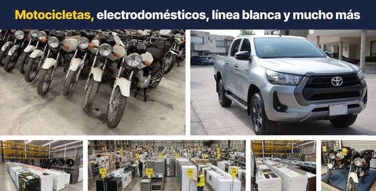 Subasta Especial de Activos Nuevos y de devolución Walmart y Motocicletas