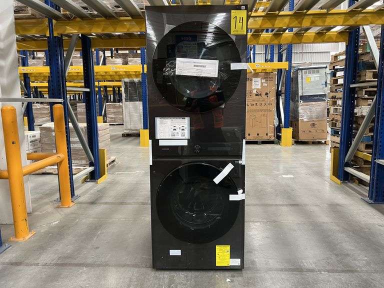 (NUEVO) Centro de lavado de 22KG/24KG Marca SAMSUNG, Modelo WH22DBH5700GV, Serie 00698W, Color NEGRO