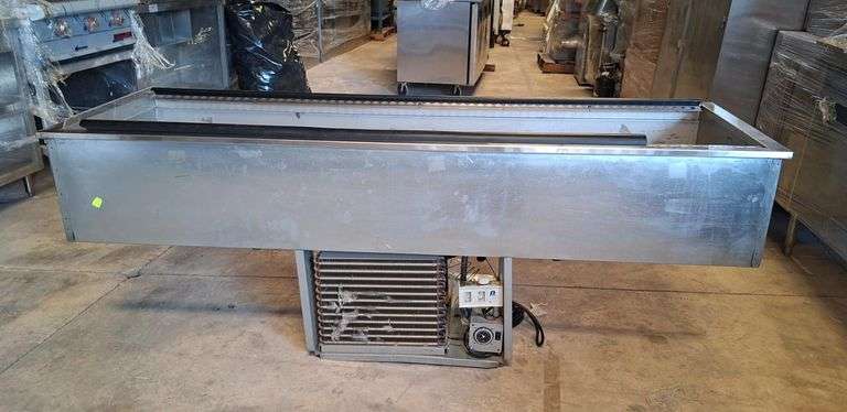 1 Drop-In Mechanically Cooled Pan, forced air MARCA Delfield MODELO N8182-FA NO DE SERIE 100515000 1