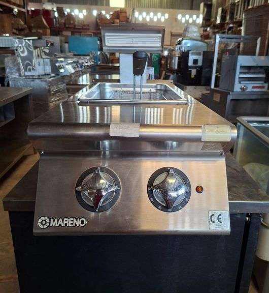 1 CALIENTAPATATAS TOP ELÉCTRICO Calientapatatas top eléctrico realizado en acero inoxidable MARCA Ma