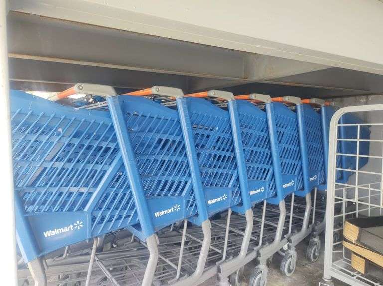 37 T-CARRO DE AUTOSERVICIO TIPO SUPERCENTER (Incompleto/Dañado), 1 T-Carrito Para Picking Tipo Usa  
