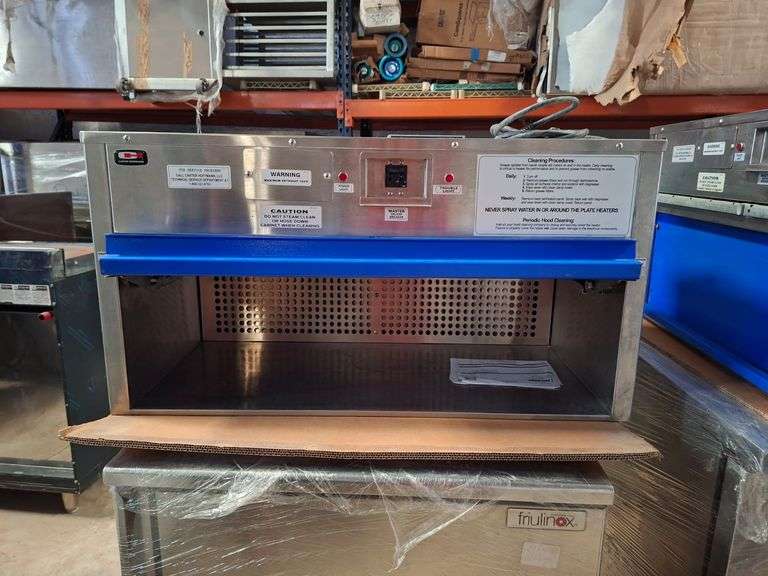 1 Plate Warmer, shelf mounted, 183 lb. capacity, accommodates plates up to 12-3/4" diameter, recesse