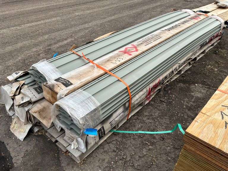 Pallet of Vinyl Siding