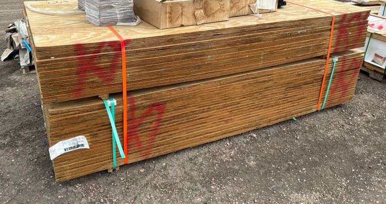 Bundle of 4'x8" Sheeting 3/4"