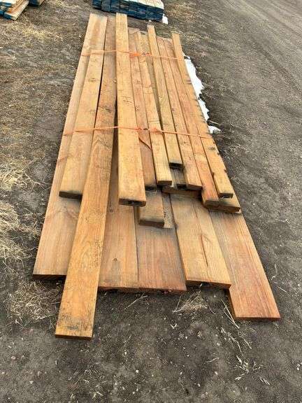 Bundle of Treated Lumber