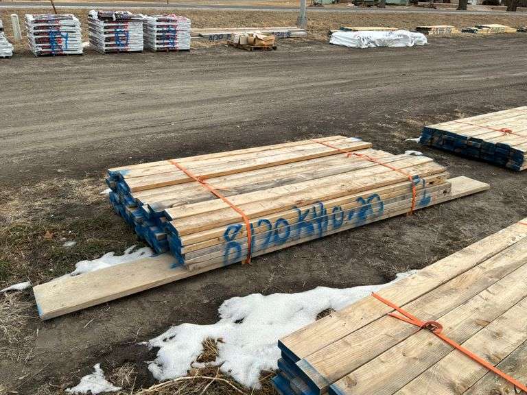 Bundle of Lumber 2" x 6" x 92.5"