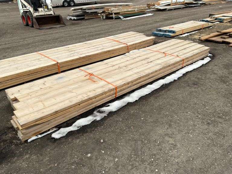 Bundle of Lumber 2" x 8" x 14'
