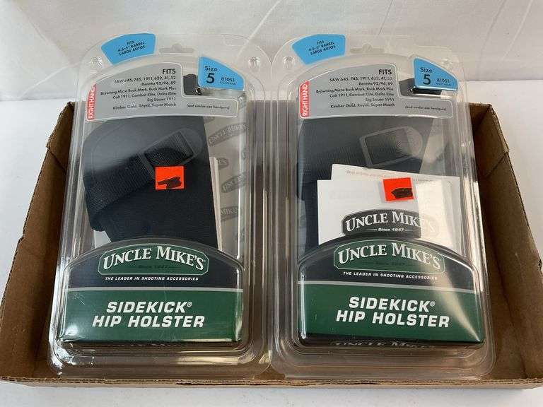 2 UNCLE MIKE'S HOLSTERS Brian Burke Auctions
