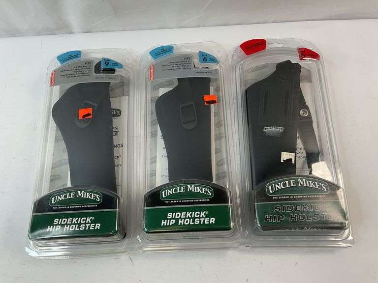3 UNCLE MIKE'S HOLSTERS Brian Burke Auctions