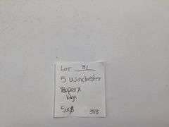 5 BOXES WINCHESTER SUPER X 12GA 2 3/4 INCH 1 1/2 OZ 4 SHOT