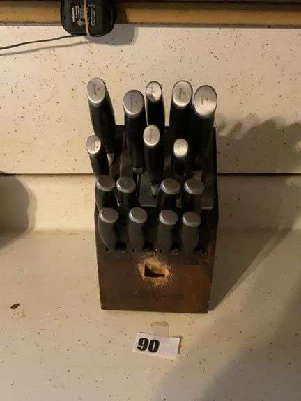 Knife Block with Knives