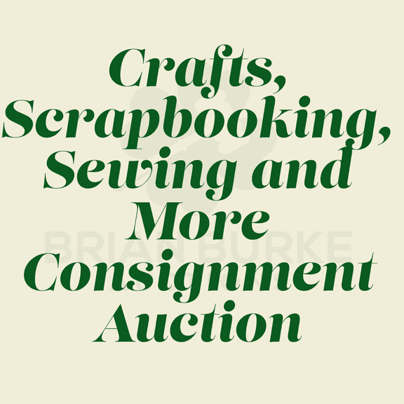 Crafts, Scrapbooking, Furniture & Consignment Sale