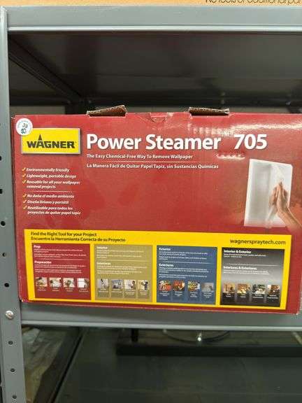 Wagner power steamer 705 in the box, previously used