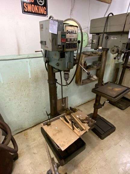 DoAll heavy standing drill press 3/4" chuck