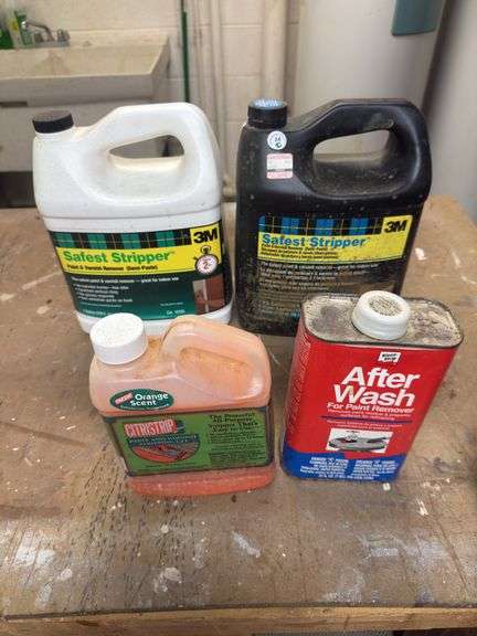 Furniture stripper, after wash and citrusstrip