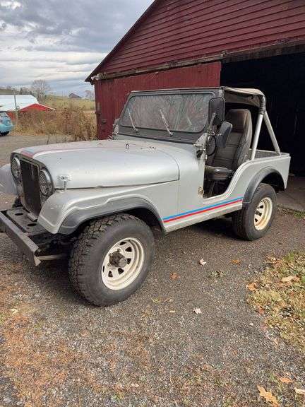 1979 Jeep CJ5 fiberglass body 3sp 6 cyl