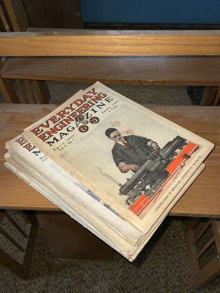 11 issues of EVERYDAY ENGINEERING MAGAZINE from 1920