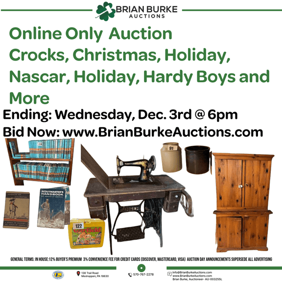 Tunkhannock Online Contents Auction Remington Rd