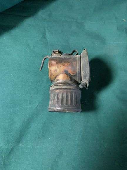 Lampe à Carbure FMC Vintage – Rare Modèle D'occasion