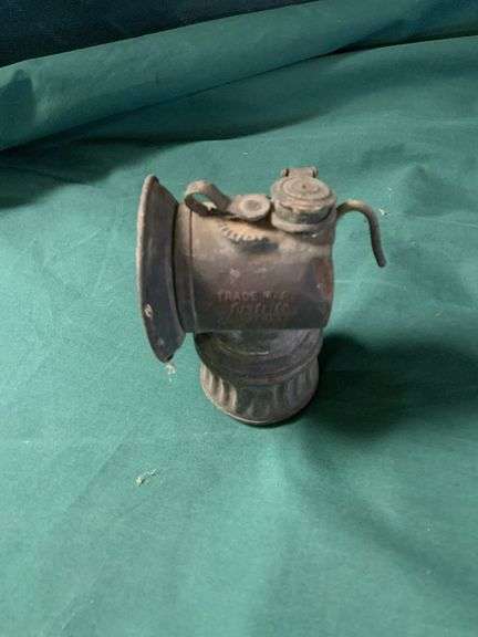 Vintage Justrite Carbide lamp