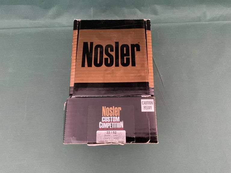 15lbs 2oz Nosler 22cal Bullets 52gr HPBT
