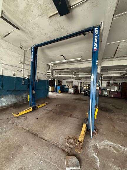 Rotary Model Rj25000 Rotary Lift Rotary Model SPO10N700 Capacity 10,000 pounds - Brian Burke ...