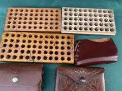 Lot of ammo wallets and ammo blocks.