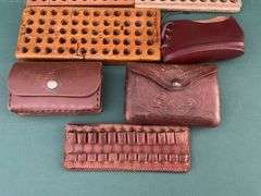 Lot of ammo wallets and ammo blocks.
