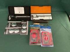 Calipers, Multi meters, and more.