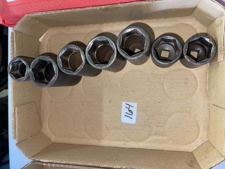 Snap on Sockets 6-Point Metric Flank Drive® Deep Impact Socket