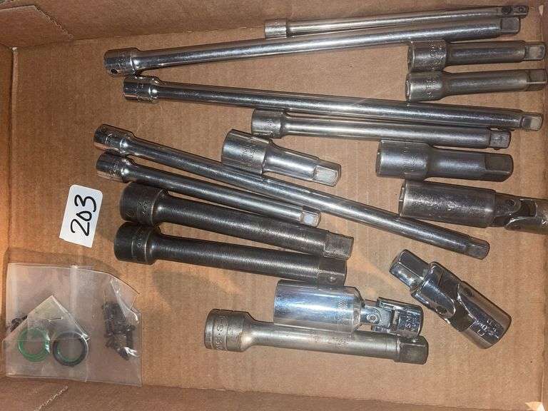 CRAFTSMAN Universal Joint Swivel Sockets, Socket Extensions, Impact Socket Extensions, Quick Release