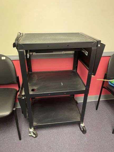 3 tier Rolling Work Cart